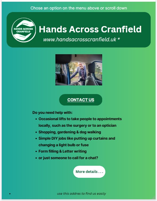 Hand Across Cranfield